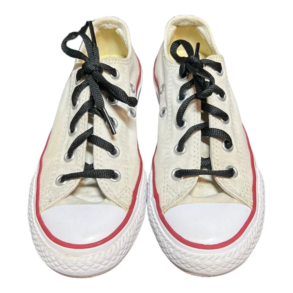 Converse Chuck Taylor All Star Optical White Sneakers Youth Size 13 (3J256)